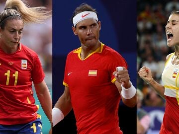 Alexia Putellas, Rafa Nadal y Carolina Mar&iacute;n