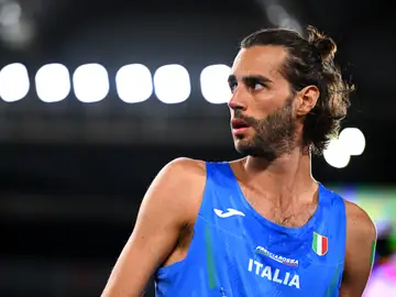El italiano Gianmarco Tamberi El italiano Gianmarco Tamberi