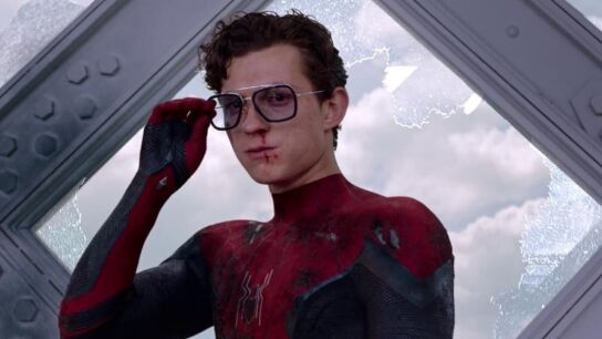 Tom Holland en SpiderMan: Lejos de casa
