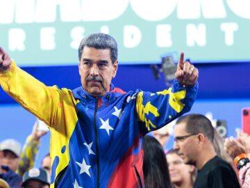 Nicolás Maduro tras ganar las elecciones de Venezuela en julio 2024