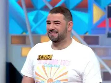El panel final se le atraganta a David en La ruleta de la suerte El panel final se le atraganta a David en La ruleta de la suerte