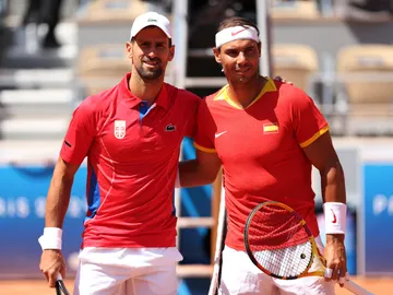Rafa Nadal - Novak Djokovic en la Philippe Chatrier Rafa Nadal - Novak Djokovic en la Philippe Chatrier
