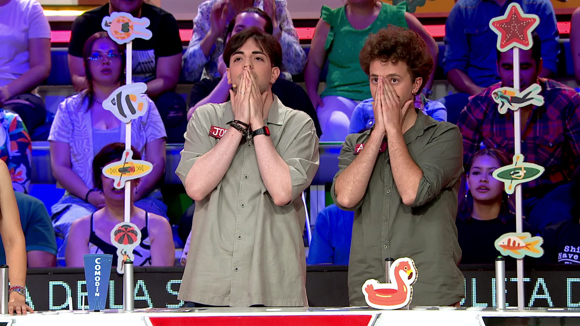 La metedura de pata con la ele de Jorge y Alex en La ruleta