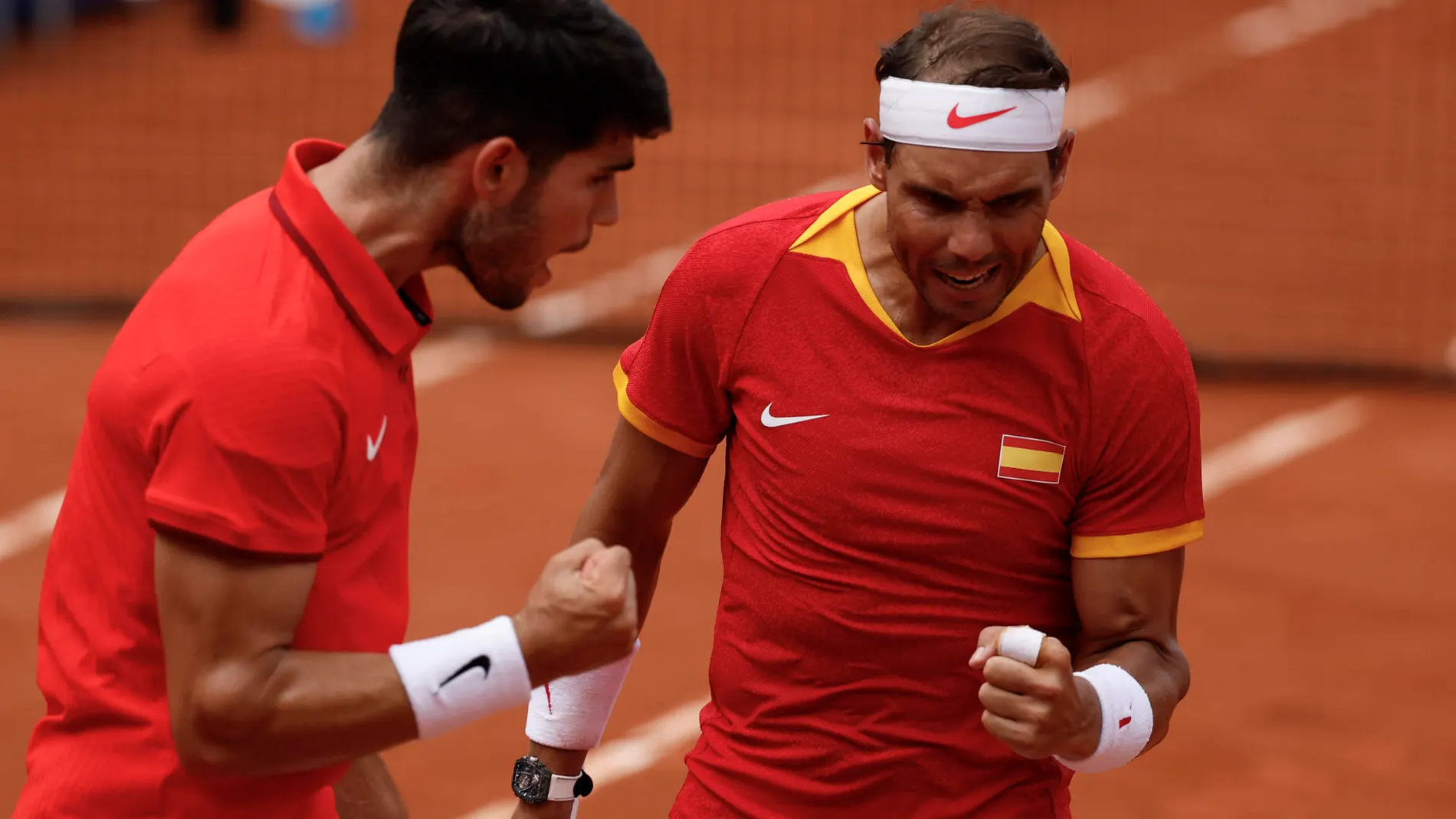 Nadal y Alcaraz contra Griekspoor y Koolhof en los Juegos Olímpicos de París 2024 Nadal y Alcaraz contra Griekspoor y Koolhof en los Juegos Olímpicos de París 2024