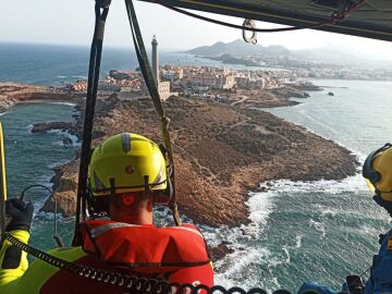 Imagen del helicóptero MU10 facilitada por CEIS