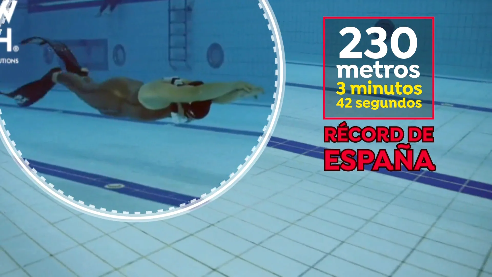 Isabel S&aacute;nchez-Ar&aacute;n, nuevo r&eacute;cord nacional de apnea din&aacute;mica