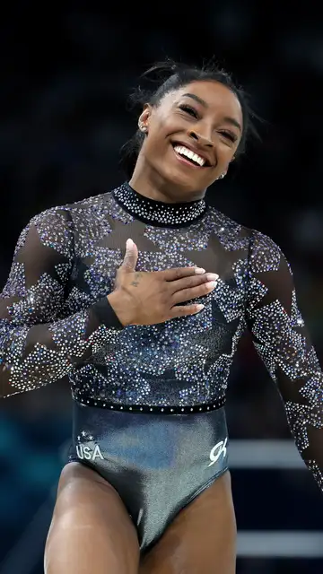 El maillot de Simone Biles El maillot de Simone Biles
