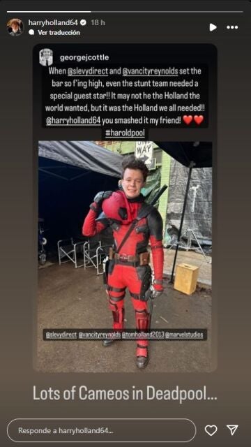 Cameo de Harry Holland en Deadpool y Lobezno
