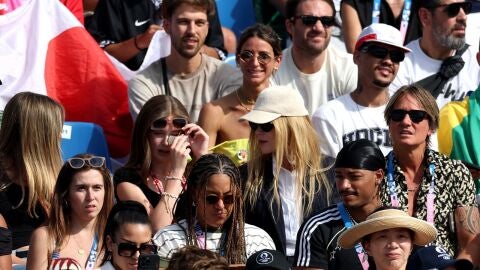 Nicole Kidman y Keith Urban junto a sus hijas en los Juegos Olímpicos de París