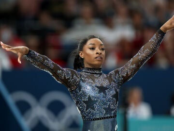 Simone Biles en los Juegos Olímpicos de París 2024