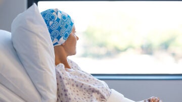 Una paciente con cáncer, en el hospital