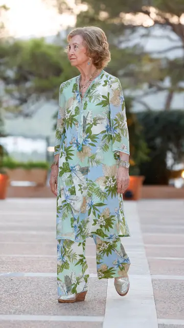 La reina Sofía en Marivent La reina Sofía en Marivent