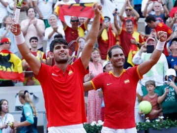 Alcaraz y Nadal en los octavos de final de los Juegos Olímpicos de París 2024