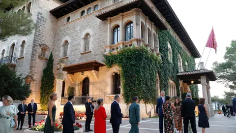 Recepción en el palacio de Marivent Recepción en el palacio de Marivent