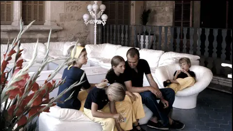 Familia real en el Palacio de Marivent Familia real en el Palacio de Marivent