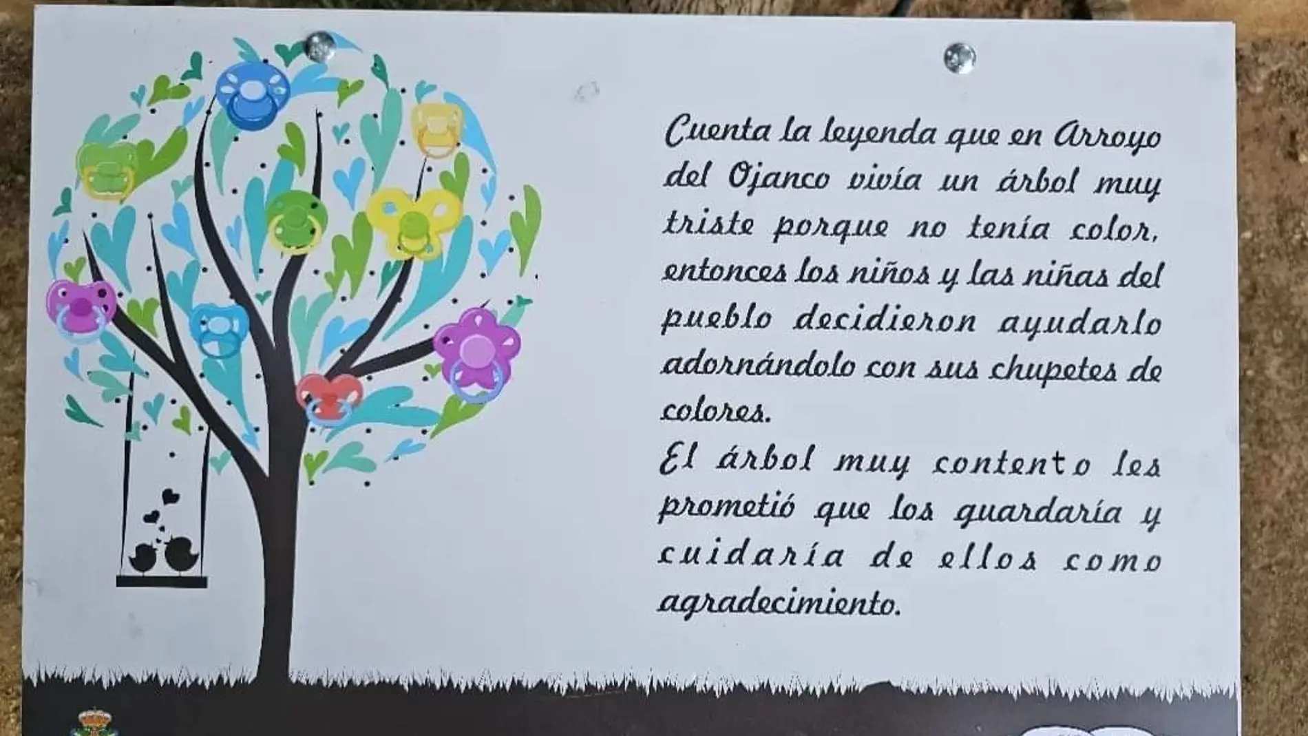 El árbol donde chupetes El árbol donde chupetes