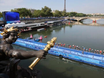 Triatlón femenino de los Juegos Olímpicos de París 2024