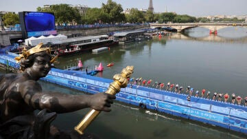 Triatlón femenino de los Juegos Olímpicos de París 2024
