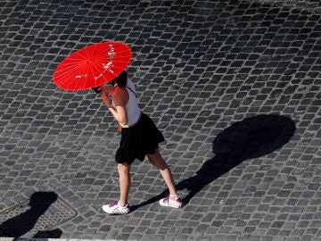 ola de calor y aumento del ozono en superficie