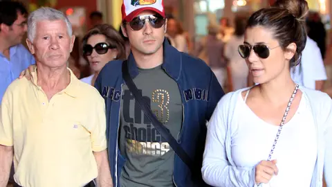 David Bisbal, Pepe, su padre, y Elena Tablada hace unos años David Bisbal, Pepe, su padre, y Elena Tablada hace unos años