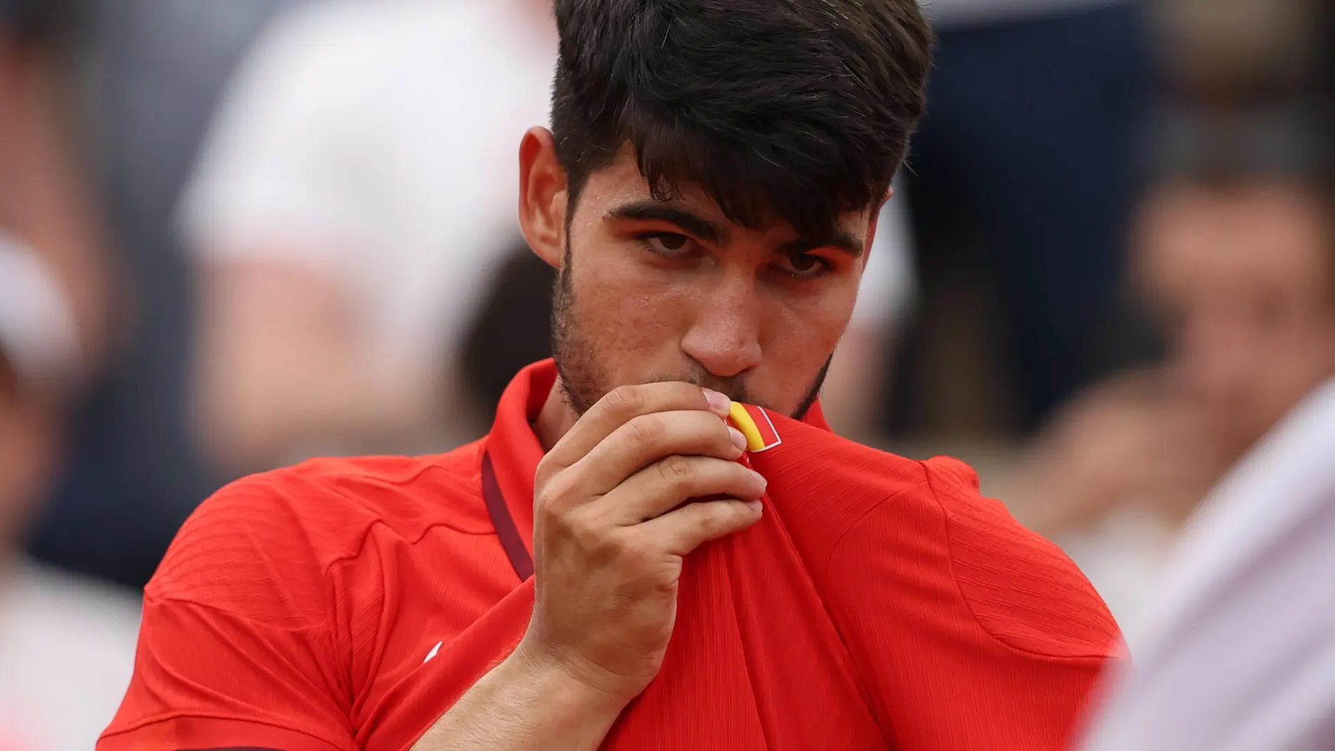 Alcaraz los cuartos del individual de tenis d elos Juegos Olímpicos d eParís 2024 Alcaraz los cuartos del individual de tenis d elos Juegos Olímpicos d eParís 2024