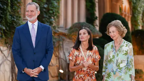 Familia real en el Palacio de Marivent Familia real en el Palacio de Marivent