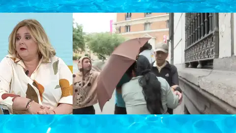 Pilar Vidal en Espejo Público. Pilar Vidal en Espejo Público.