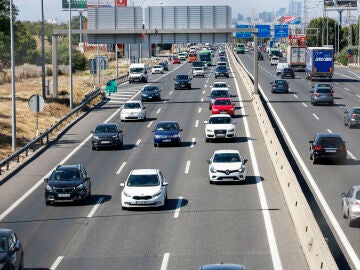 Carretera de Andalucía, Nacional IV, en sentido salida de Madrid