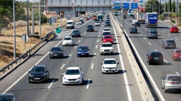 Carretera de Andalucía, Nacional IV, en sentido salida de Madrid