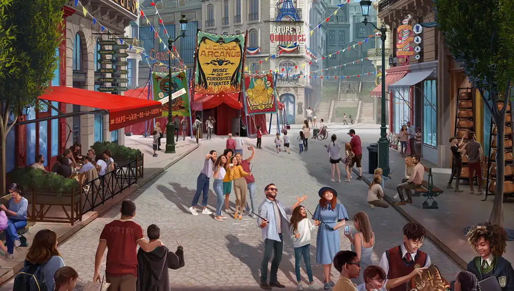 Diseño de la nueva atracción de Universal Orlando Diseño de la nueva atracción de Universal Orlando