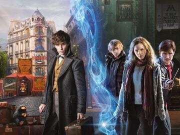 Cartel de la nueva atracción Potter en Universal Orlando