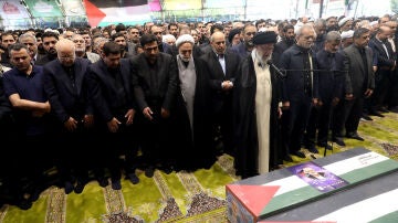 Funeral en Teheran por la muerte del líder de Hamás