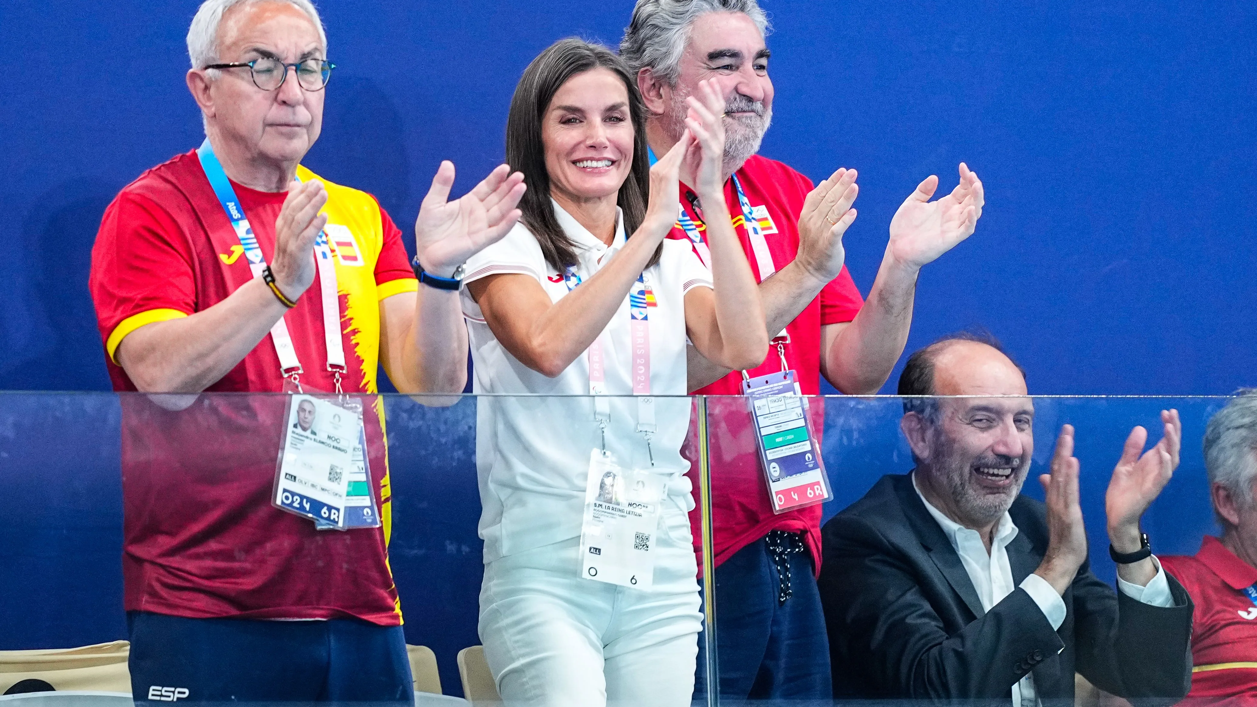 La reina Letizia en los Juegos Ol&iacute;mpicos de Par&iacute;s