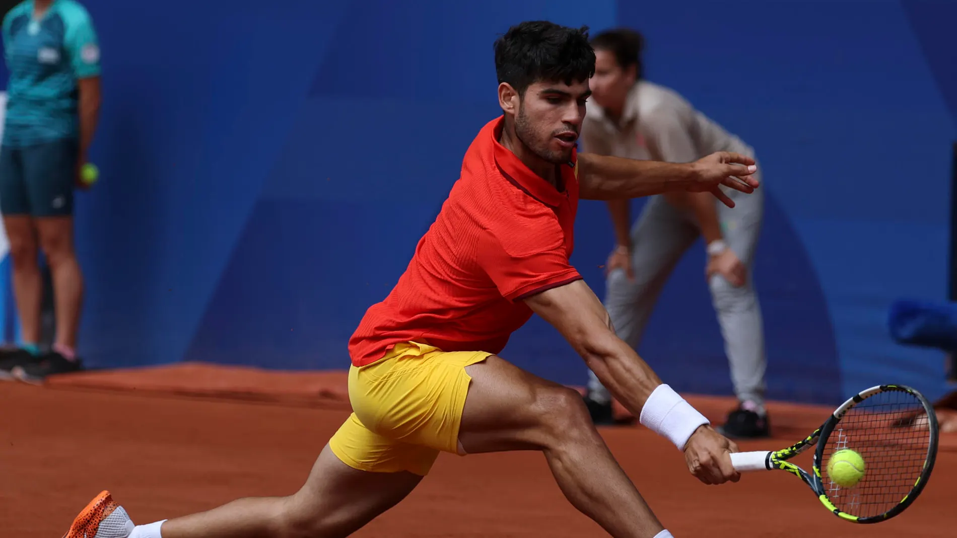 Alcaraz en los cuartos de final de los Juegos Olímpicos de París 2024 Alcaraz en los cuartos de final de los Juegos Olímpicos de París 2024