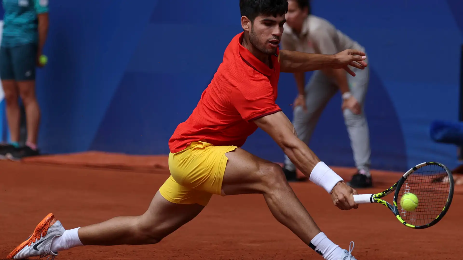 Alcaraz en los cuartos de final de los Juegos Olímpicos de París 2024 Alcaraz en los cuartos de final de los Juegos Olímpicos de París 2024