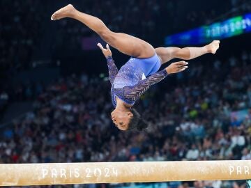 Simon Biles en los Juegos Olímpicos de París 2024