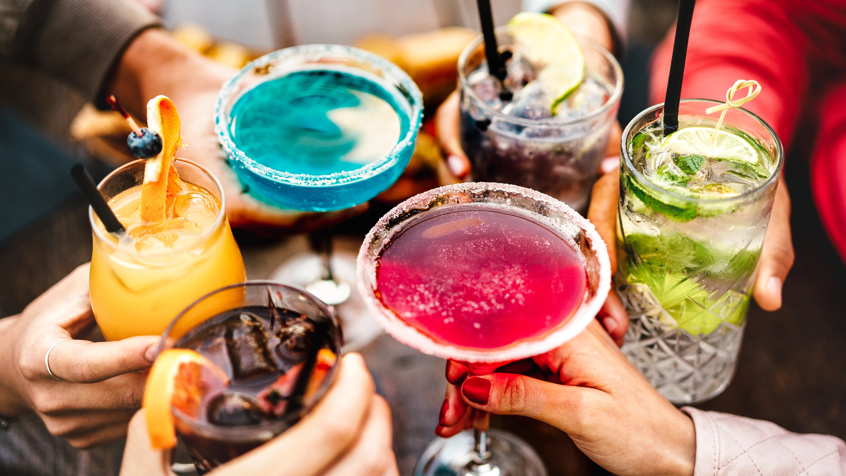 Copas de alcohol Copas de alcohol
