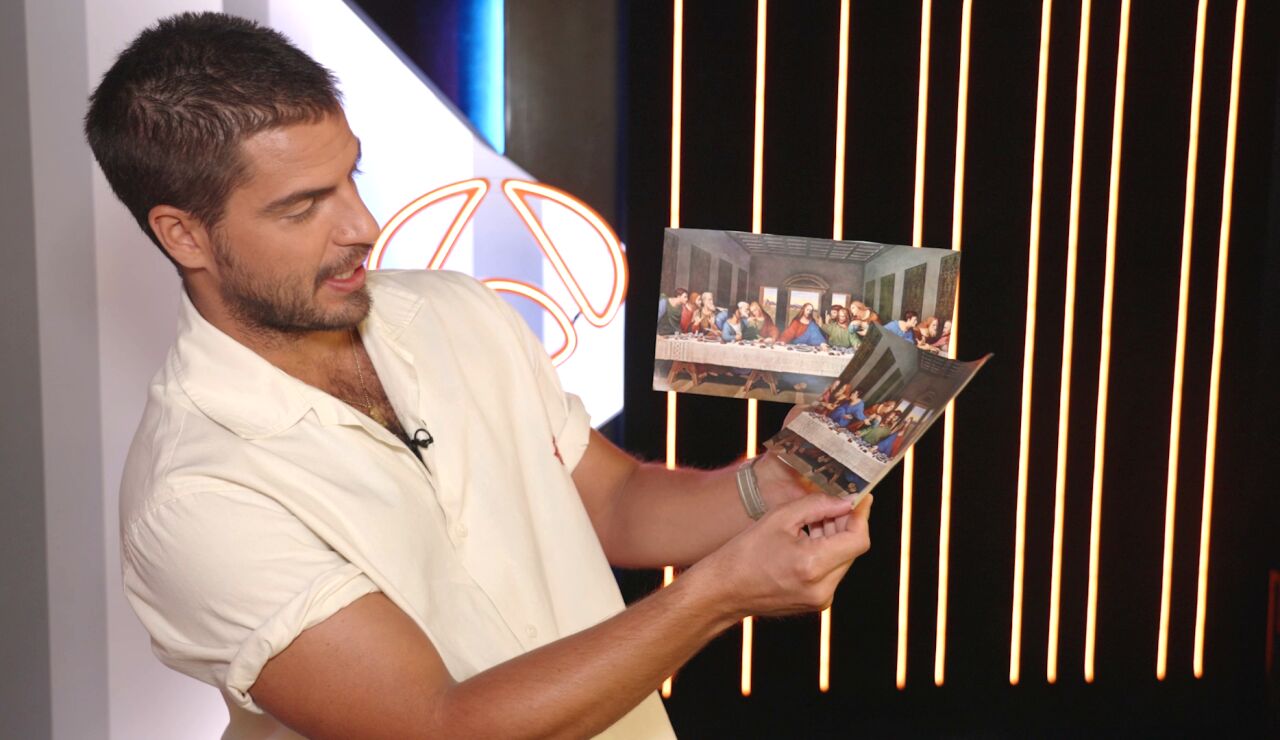 &iexcl;Ponemos a prueba a Maxi Iglesias! &iquest;Ser&aacute; capaz de identificar qu&eacute; cuadros son falsos?