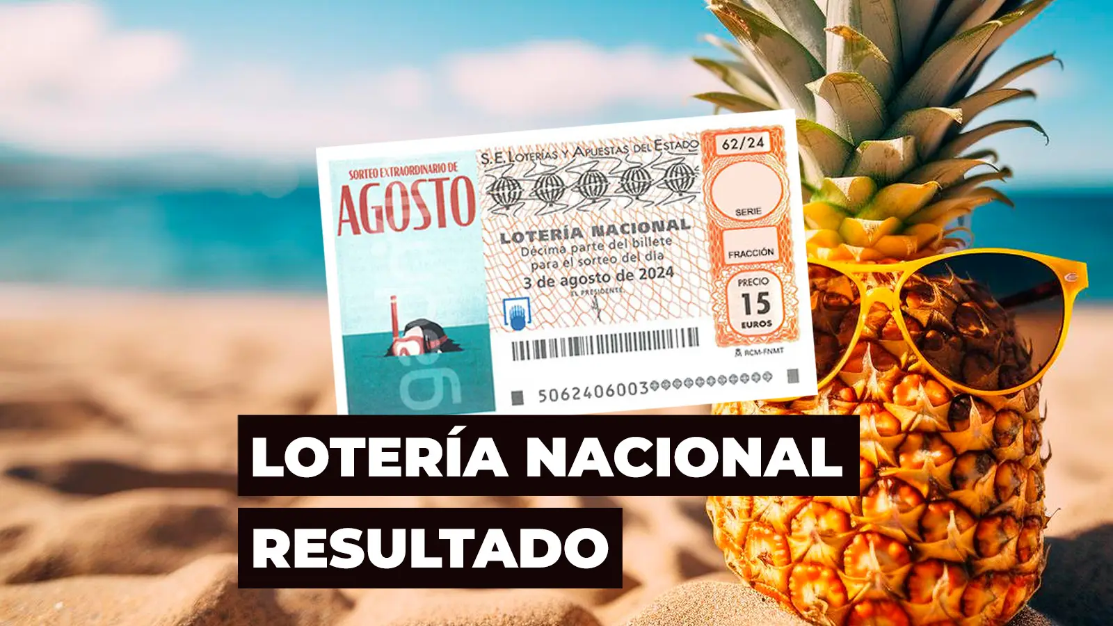 Comprobar resultados del Sorteo extraordinario de agosto de la Lotería Nacional Comprobar resultados del Sorteo extraordinario de agosto de la Lotería Nacional