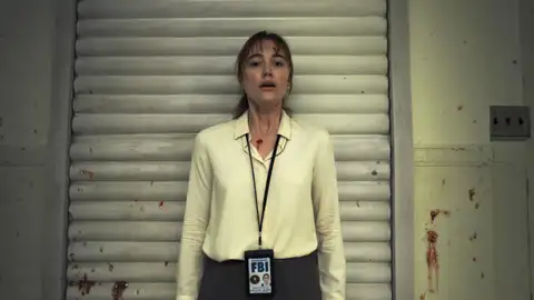 Maika Monroe en Longlegs Maika Monroe en Longlegs