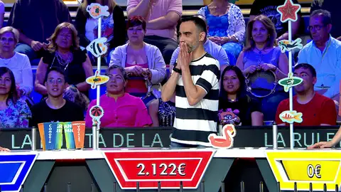 Fernando se lleva 2.122 euros en un solo panel Fernando se lleva 2.122 euros en un solo panel