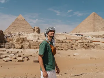 Un hombre en Egipto Un hombre en Egipto