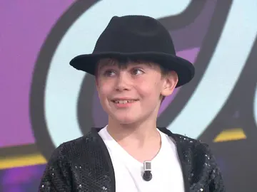 Rodrigo, un pequeño Michael Jackson de tan solo 11 años: "Mi madre me puso Thriller y me enamoré" Rodrigo, un pequeño Michael Jackson de tan solo 11 años: "Mi madre me puso Thriller y me enamoré"
