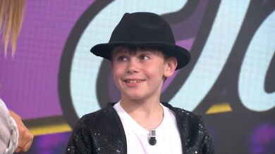 Rodrigo, un pequeño Michael Jackson de tan solo 11 años: 