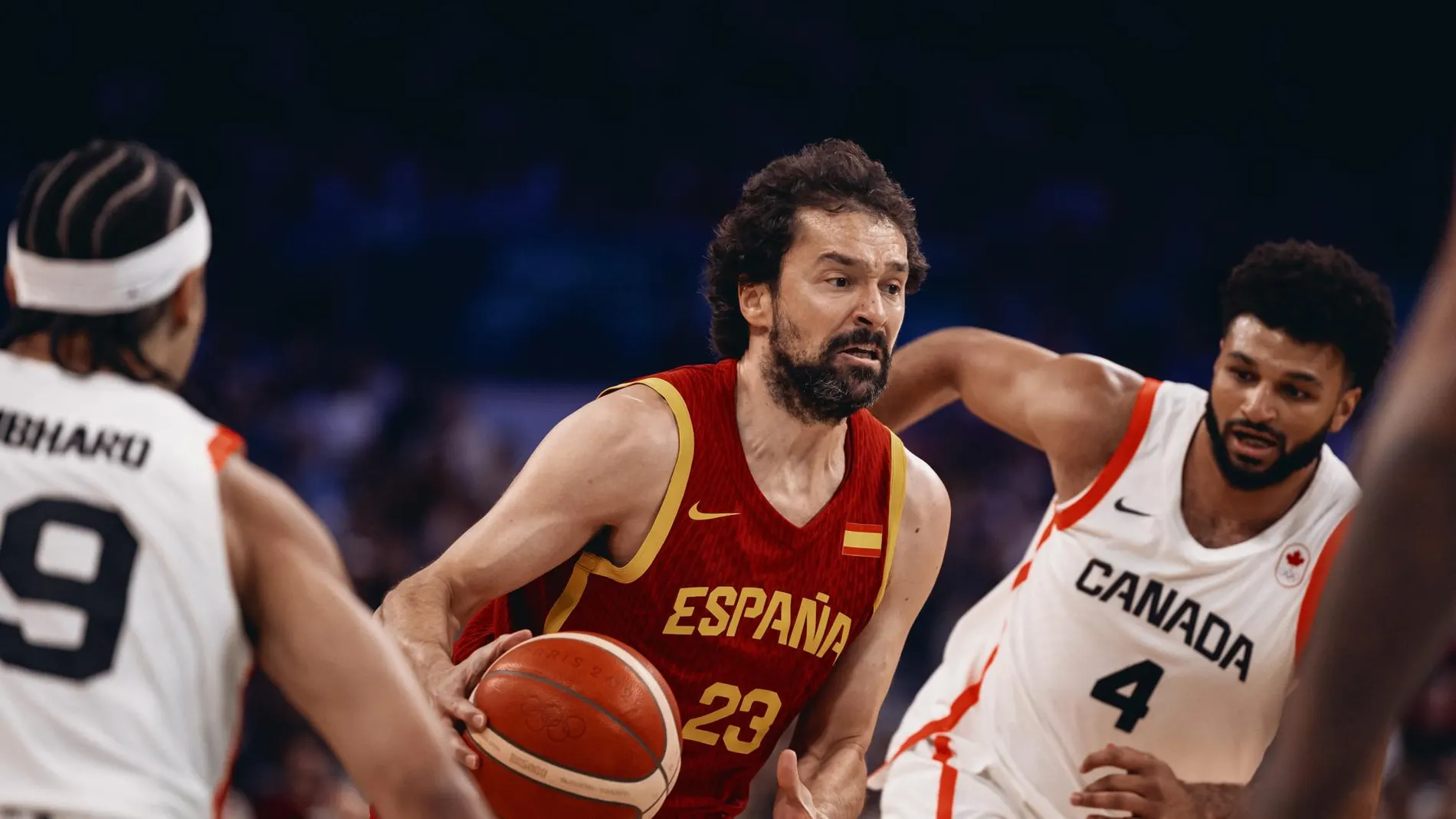 Sergio Llull ante Canadá Sergio Llull ante Canadá