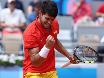 Alcaraz en la semifinal de los Juegos Olímpicos de 2024