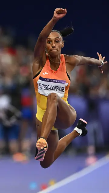 Ana Peleteiro, en la final del triple salto en los JJOO de París 2024 Ana Peleteiro, en la final del triple salto en los JJOO de París 2024
