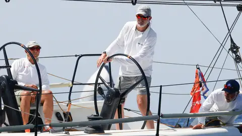 El rey Felipe en las regatas de Mallorca El rey Felipe en las regatas de Mallorca