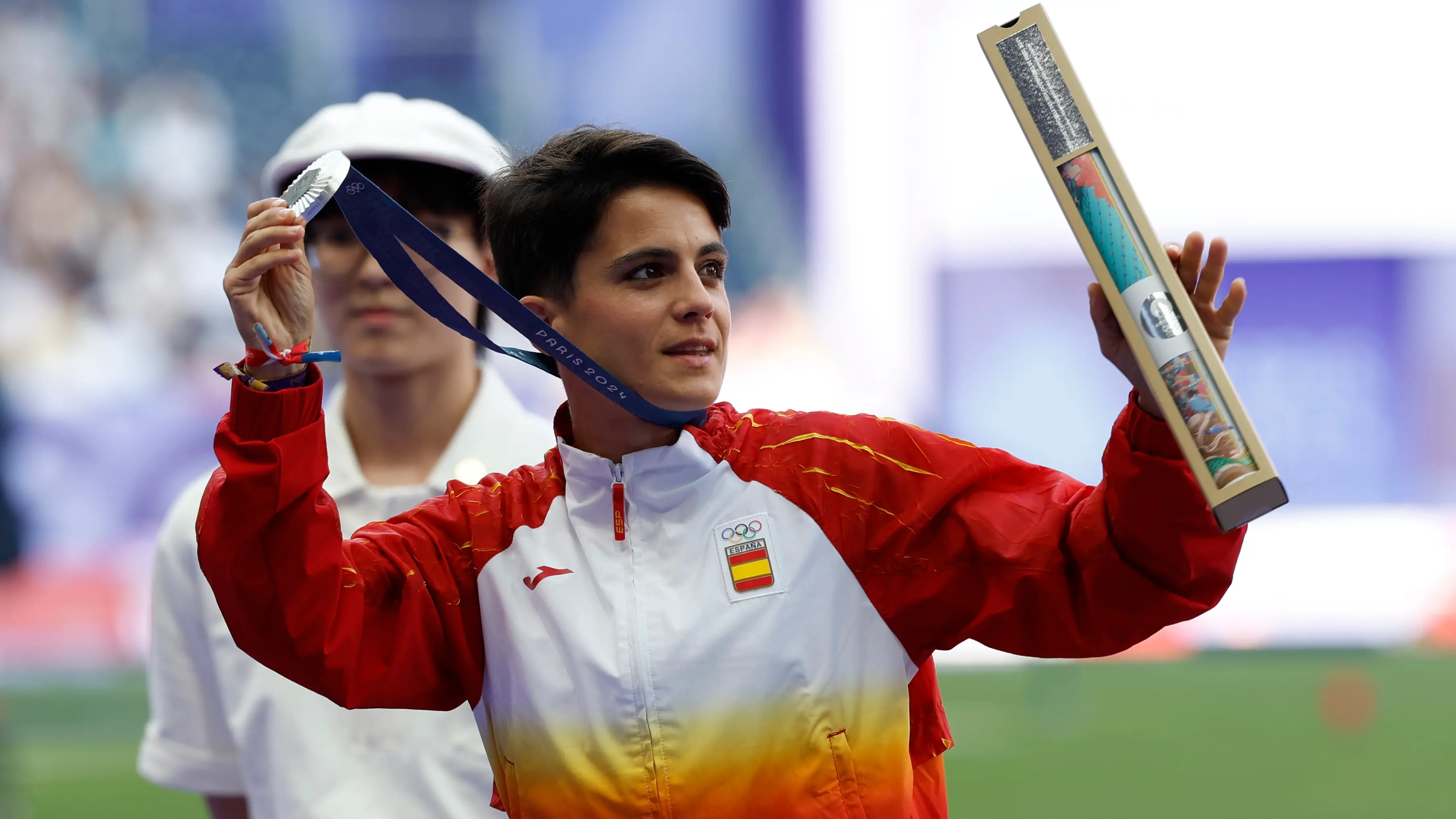 María Pérez, plata en 20 km marcha en París 2024 María Pérez, plata en 20 km marcha en París 2024