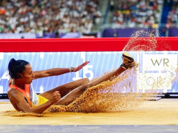 Ana Peleteiro acaba sexta en el triple salto pasado por agua de Paris 2024